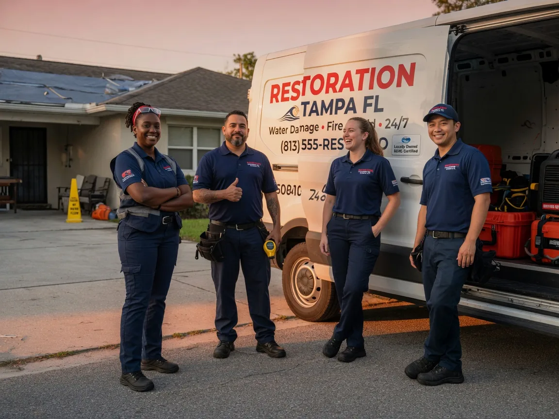 Water Damage Restoration company in Longbranch, WA